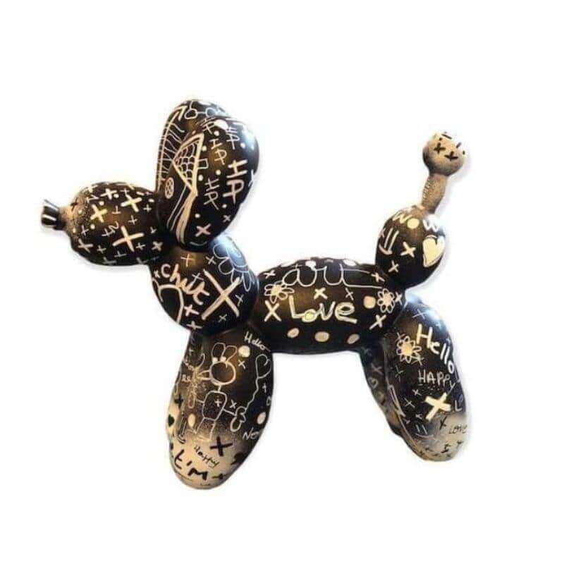 inspiration jeff koons avec un ballon dog